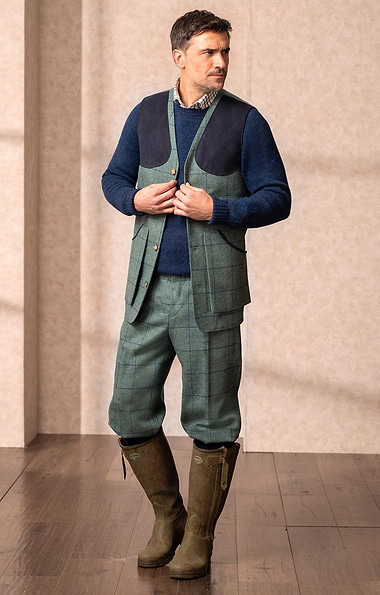 Men's Saxony Tweed Plus Twos