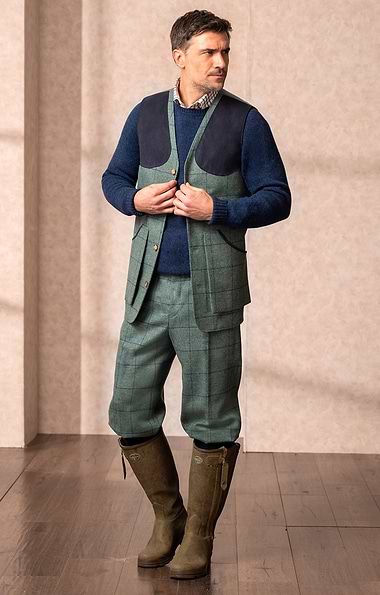 Men's Saxony Tweed Plus Twos