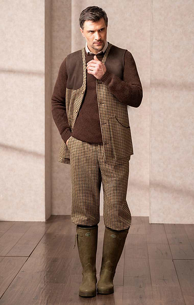 Men's Saxony Tweed Plus Twos