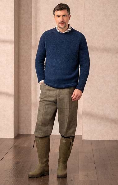 Men's Saxony Tweed Plus Twos
