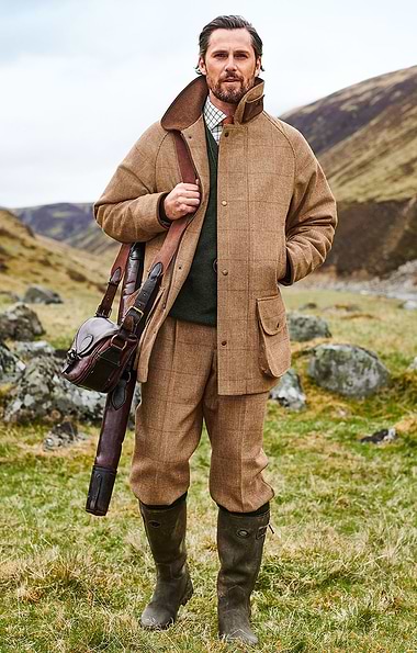 Men's Saxony Tweed Plus Twos