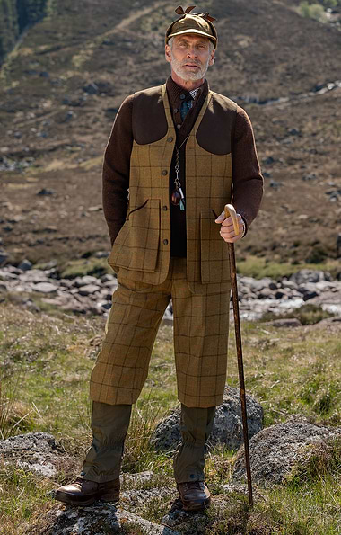 Men's Saxony Tweed Plus Fours
