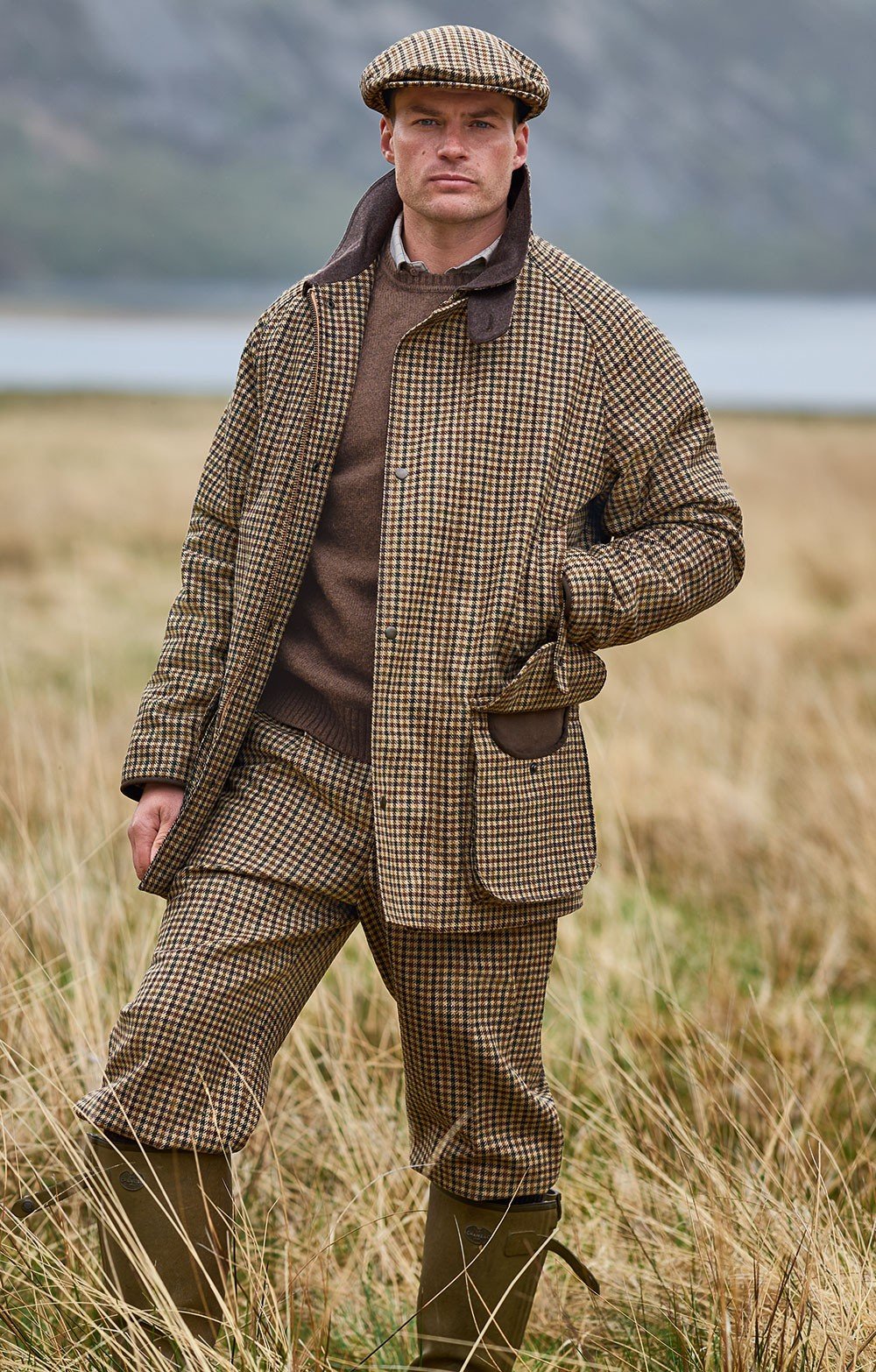 Mens Saxony Tweed Plus Fours - House of Bruar