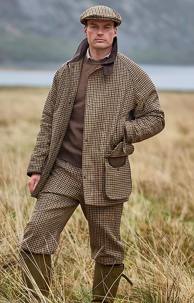 Men's Saxony Tweed Plus Fours