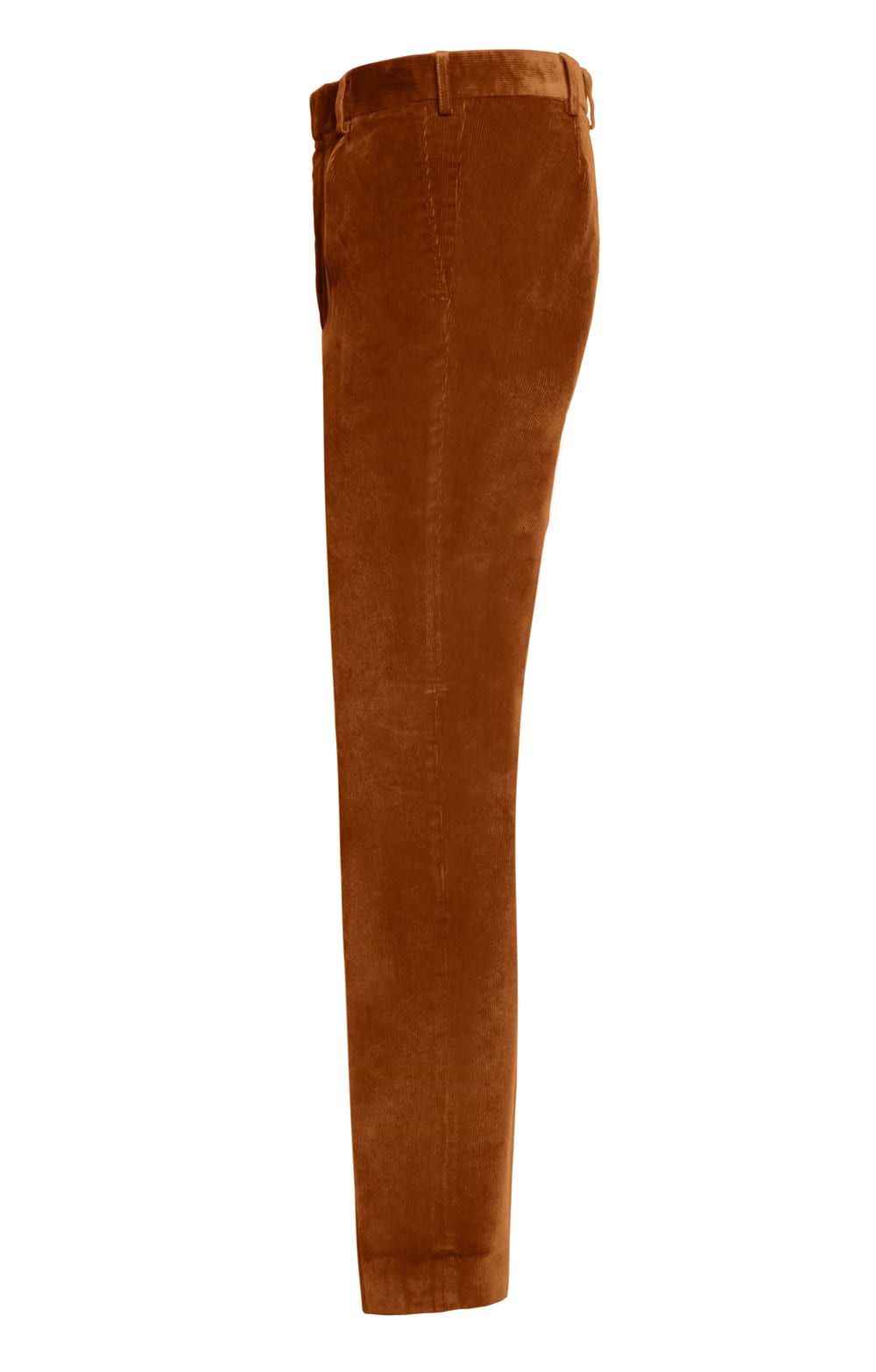 Men's Single Pleat Stretch Cord Trousers, Brown - House of Bruar Men's Single Pleat Stretch Cord Trousers, Brown - House of Bruar