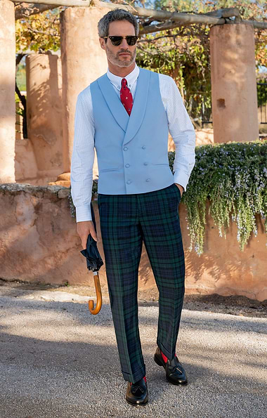 Men's Tartan Trousers