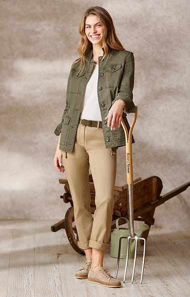 Ladies Stretch Chino Trouser