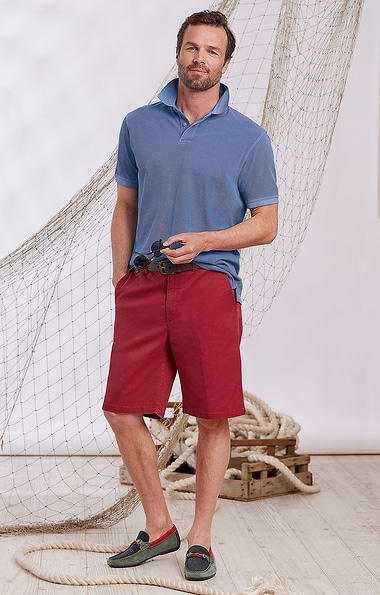 Men's Stretch Cotton Chino Shorts