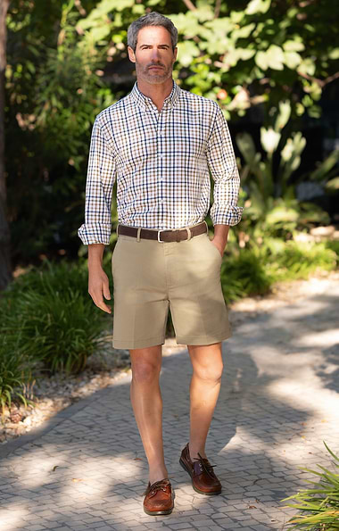 Men's Stretch Cotton Chino Shorts