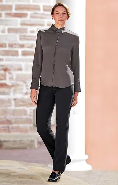 Ladies Gardeur Wool Blend Trousers
