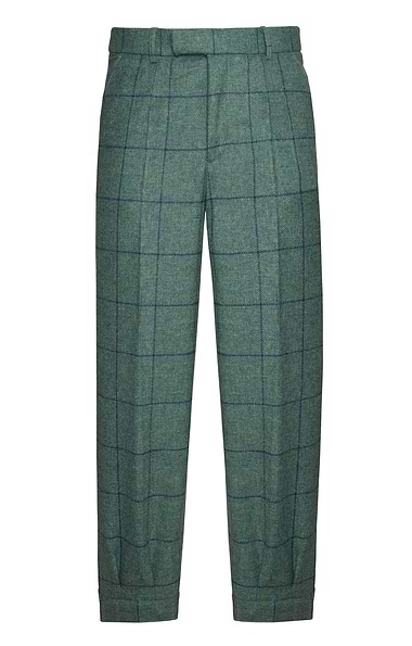 Men's Saxony Tweed Waterproof Plus Fours