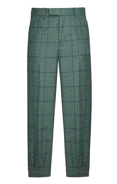 Men's Saxony Tweed Waterproof Plus Fours