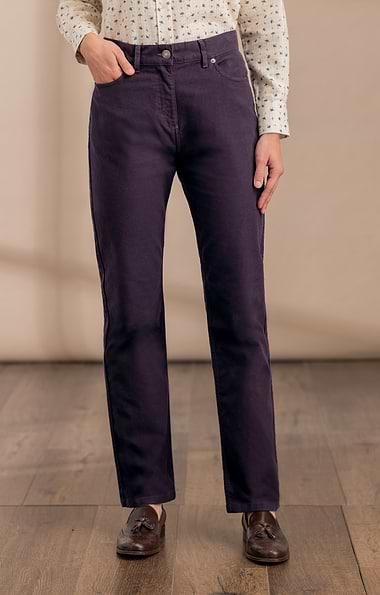 Ladies Stretch Moleskin Jeans