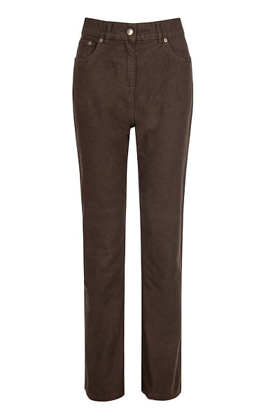 Ladies Stretch Moleskin Jeans