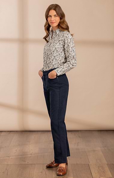 Ladies Stretch Moleskin Jeans