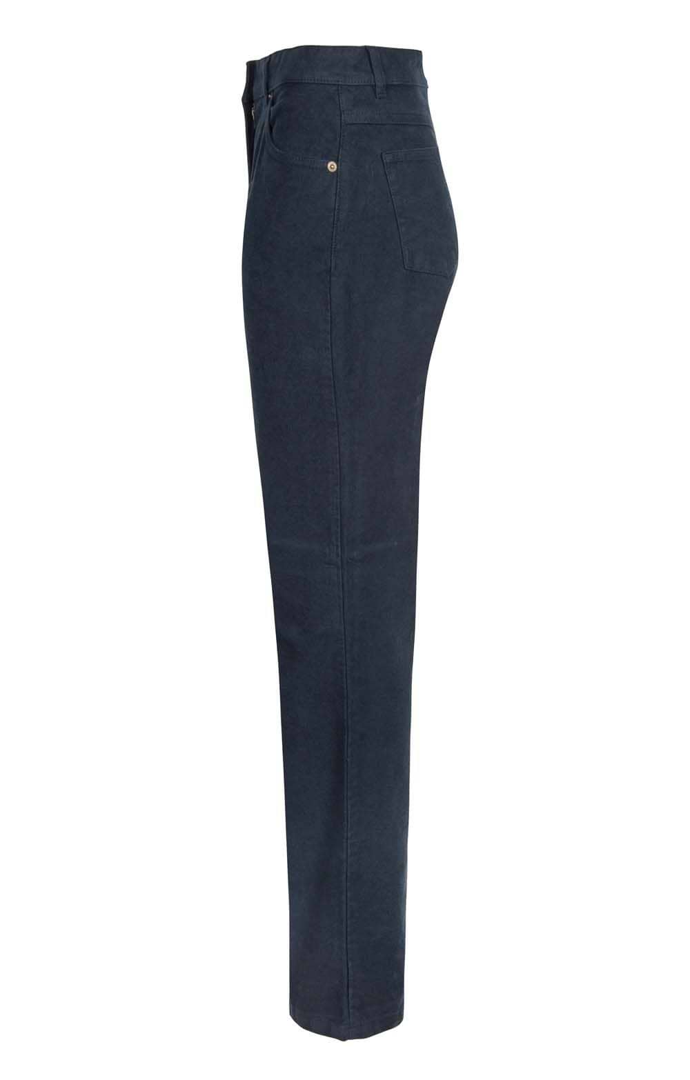 Jean Moleskine Stretch Pour Femme Hoggs Of Fife Catrine - Bleu Marine Minuit - Traitement Téflon - Neuf étiqueté