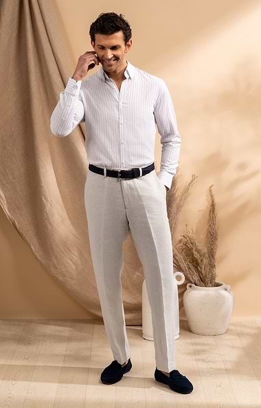 Men's Linen Trousers
