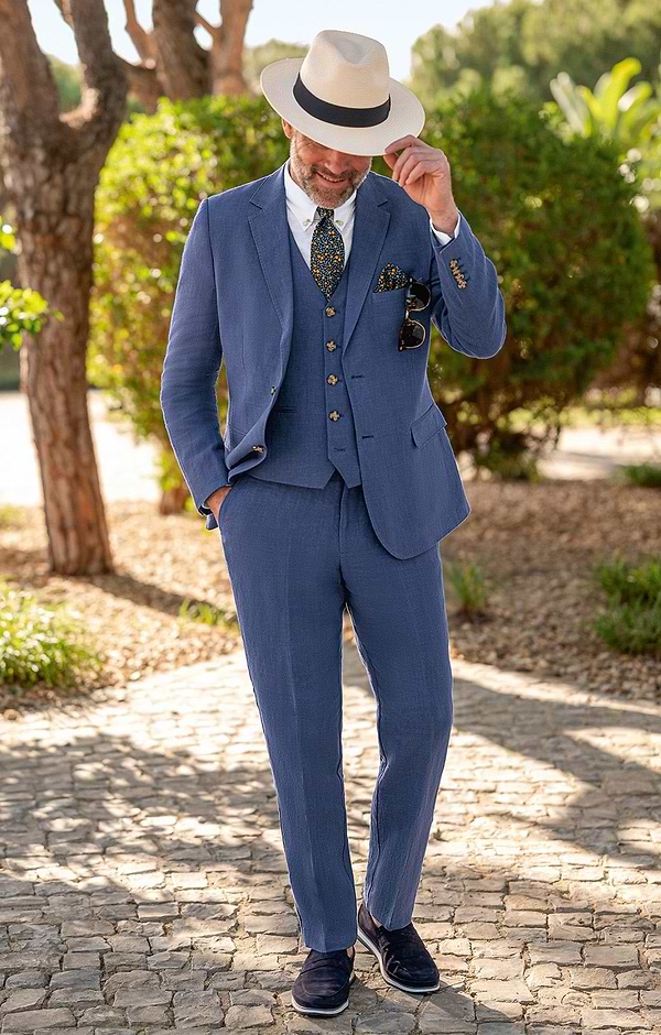 Men's Linen Trousers