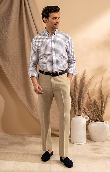Men's Linen Trousers