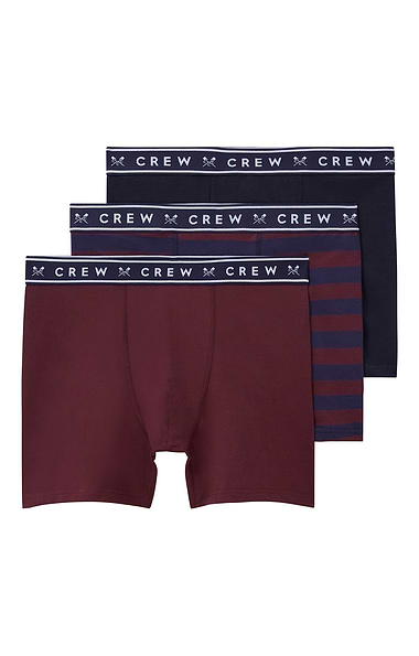 Men's Crew Clothing Three Pack Jersey Boxers