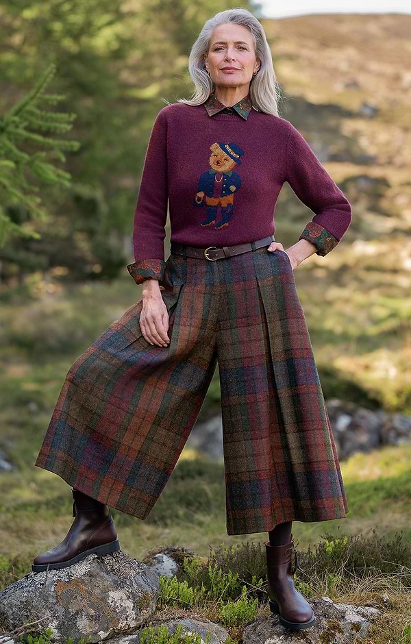 Ladies Tweed Country Trousers