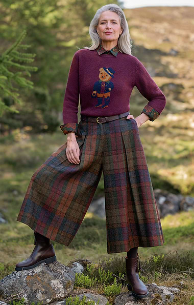 Ladies Tweed Country Trousers