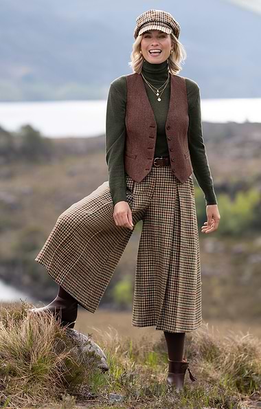 Ladies Tweed Country Trousers