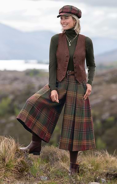 Ladies Tweed Country Trousers