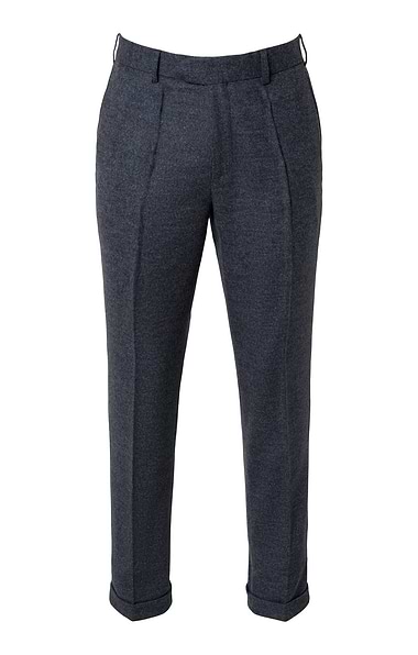 Men's Merino Wool Flannel Trousers