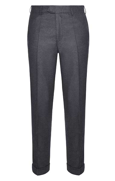 Men's Merino Wool Flannel Trousers