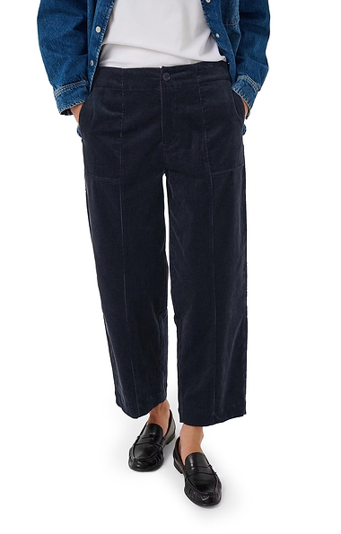 Ladies Part Two Netta Cropped Cord Trousers