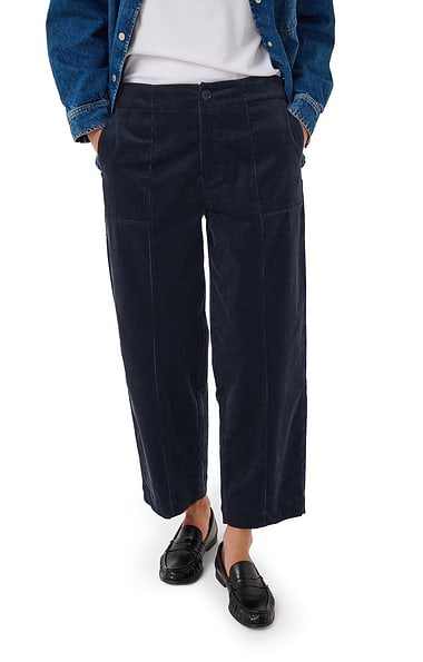 Ladies Part Two Netta Cropped Cord Trousers