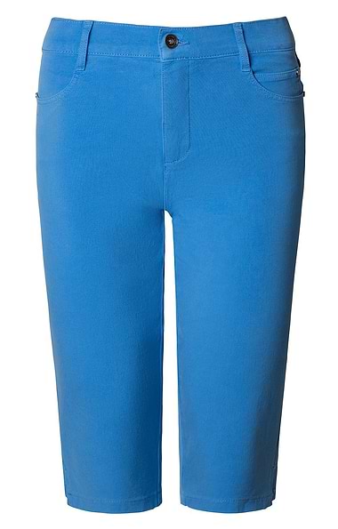 Ladies Marble Pedal Pusher Jeans