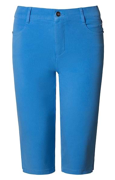 Ladies Marble Pedal Pusher Jeans