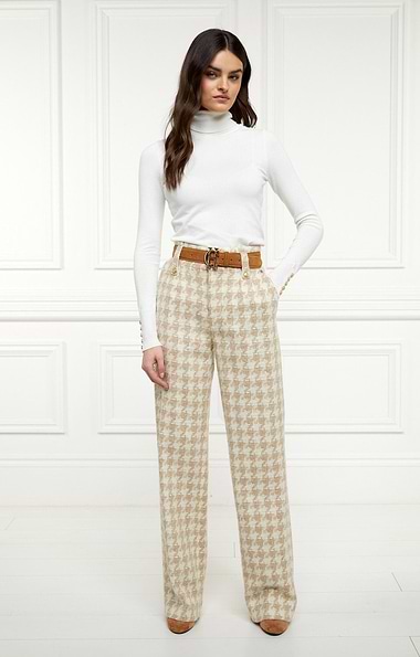 Ladies Holland Cooper High Waisted Straight Trousers