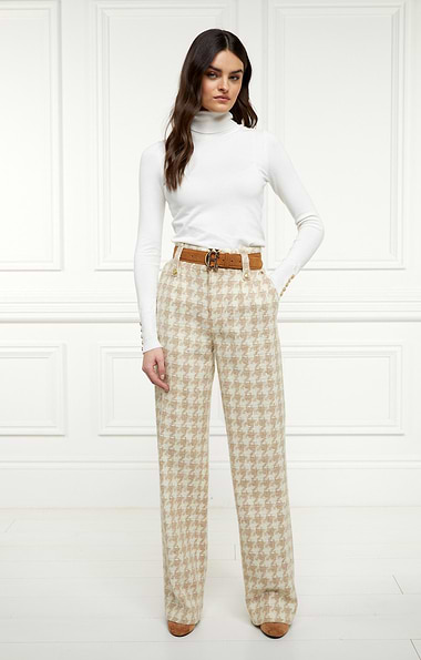 Ladies Holland Cooper High Waisted Straight Trousers