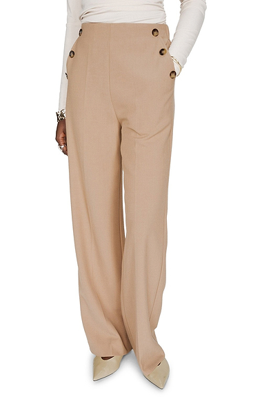 Ladies Grace & Mila Valigny Side Button Smart Trousers