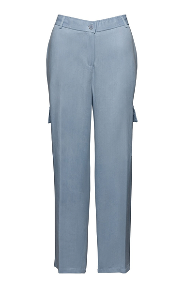 Ladies Tencel Denim Pocket Trousers