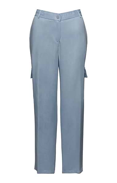 Ladies Tencel Denim Pocket Trousers