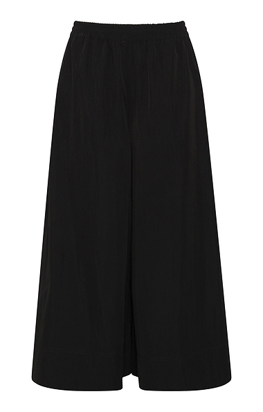 Ladies Elasticated Wide Leg Trousers
