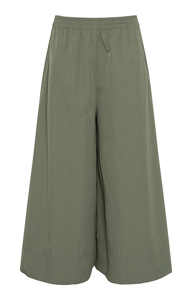 Ladies Elasticated Wide Leg Trousers