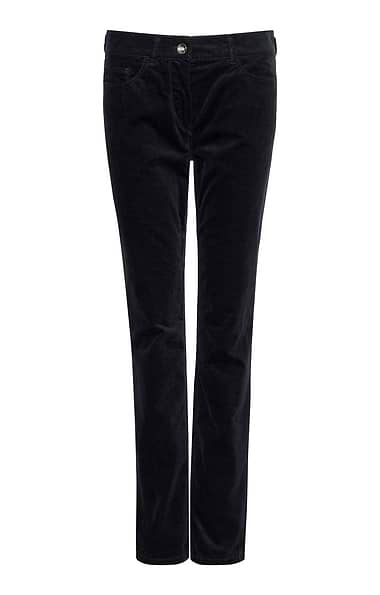 Ladies Velvet Jeans