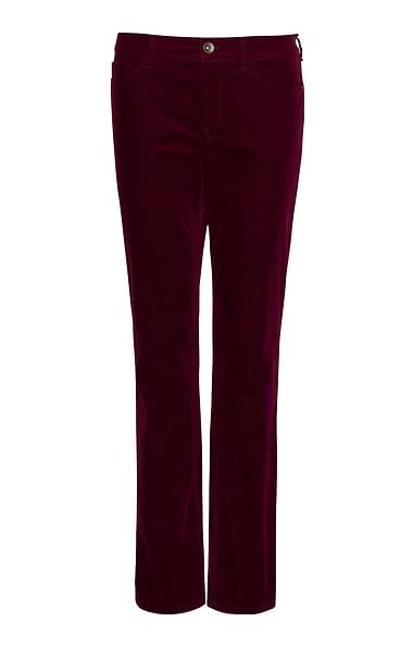 Ladies Velvet Jeans