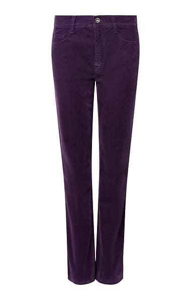 Ladies Velvet Jeans