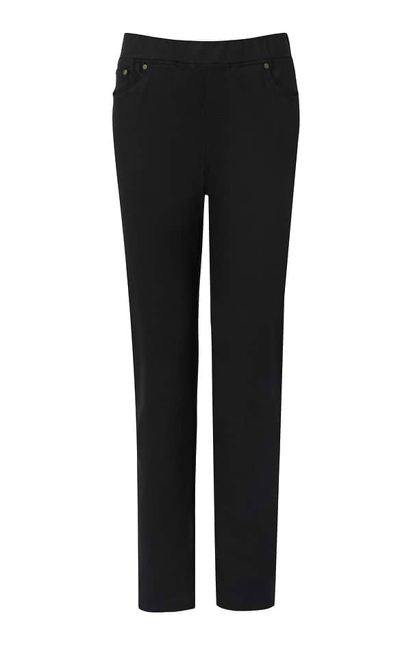 Ladies Denim Pull On Trousers
