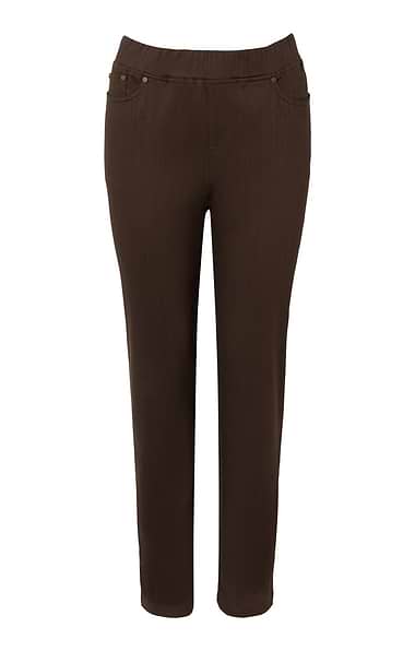 Ladies Denim Pull On Trousers