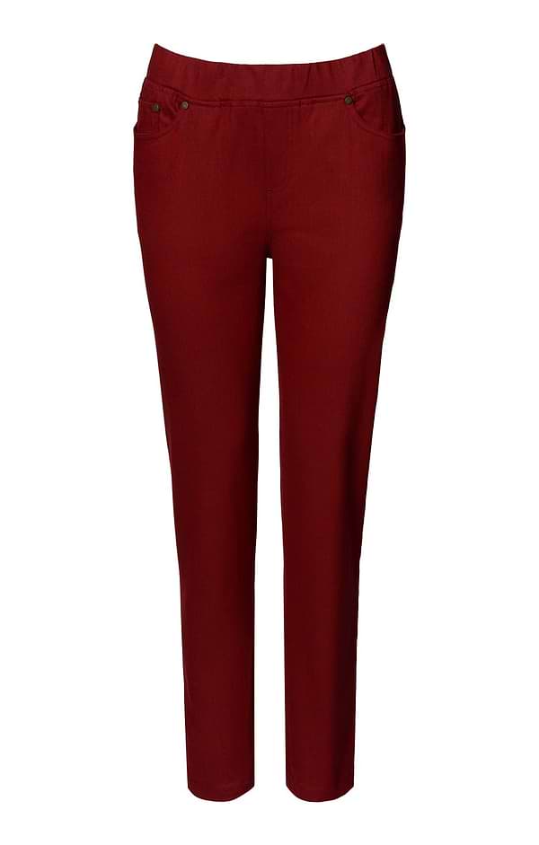 Ladies Denim Pull On Trousers