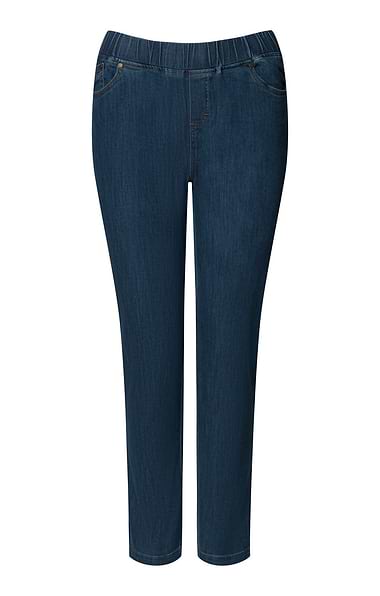 Ladies Denim Pull On Trousers