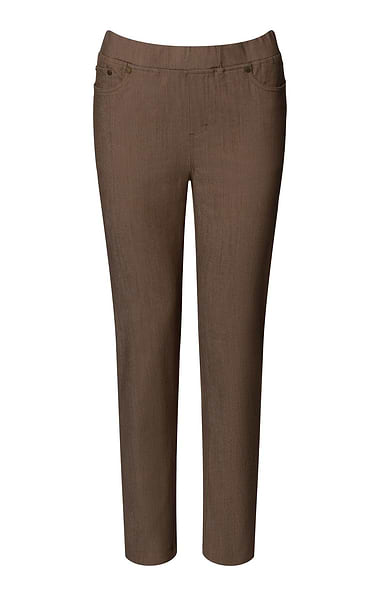 Ladies Denim Pull On Trousers