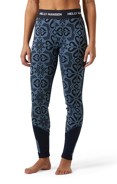 Ladies Helly Hansen Base Layer Merino Star Leggings